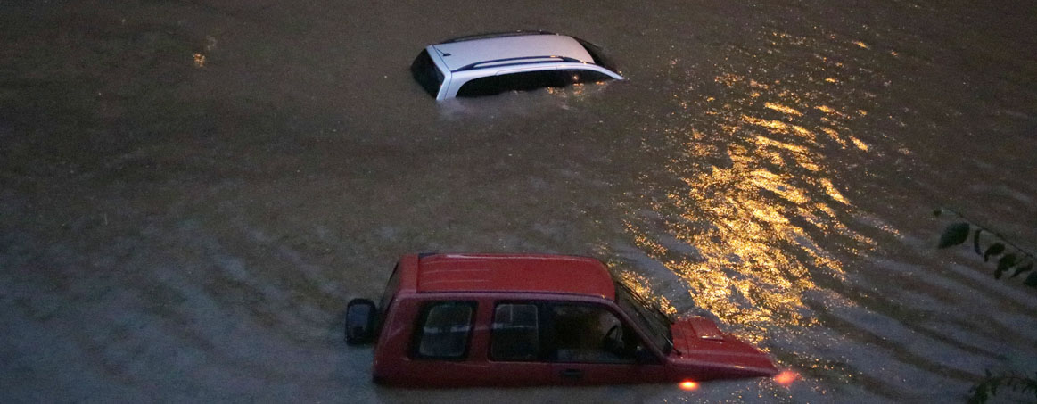 T.Narbuto gatvė per potvynį